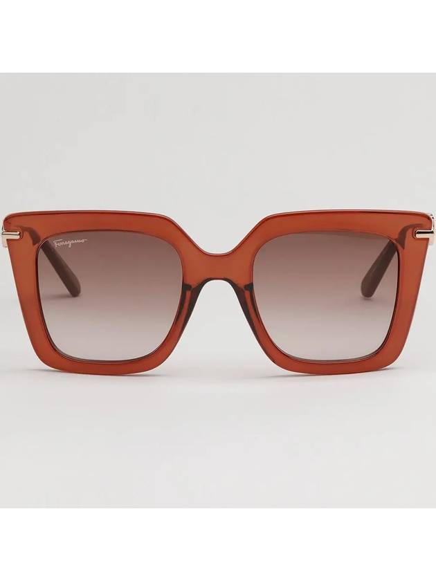 Eyewear Gradient Butterfly Sunglasses Brown - SALVATORE FERRAGAMO - BALAAN 4