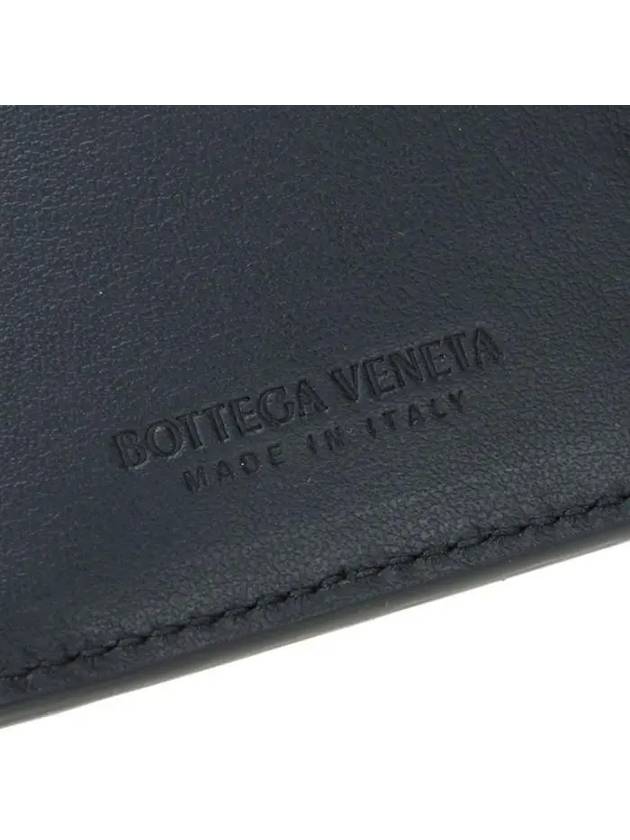 Intrecciato Leather Slim Long Wallet Black - BOTTEGA VENETA - BALAAN 7