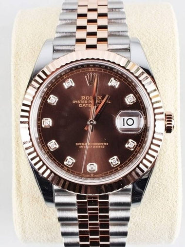 Rolex Datejust 41 Choco Edition 10p 23 Years - ROLEX - BALAAN 1