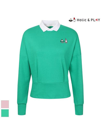 stingray fit round collar t-shirtHE1WTS003 - HOLIC&PLAY - BALAAN 2