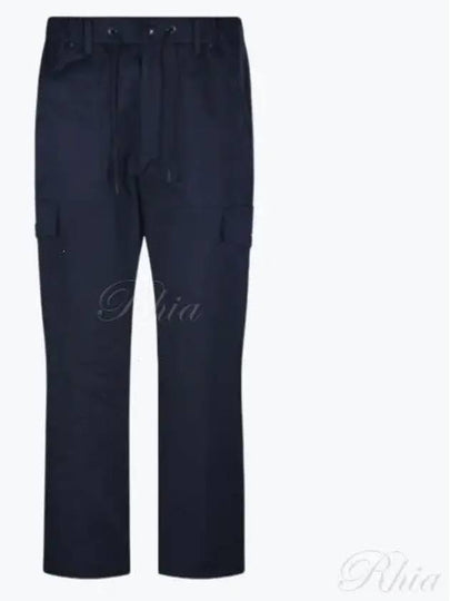 Gabardine Track Pants Royal Blue - MONCLER - BALAAN 2