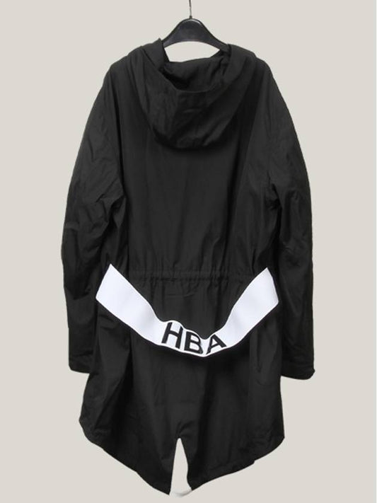 Sporty Parka HMEC001S16117049 1010 BLACK HBA001 - HBA HOOD BY AIR - BALAAN 2