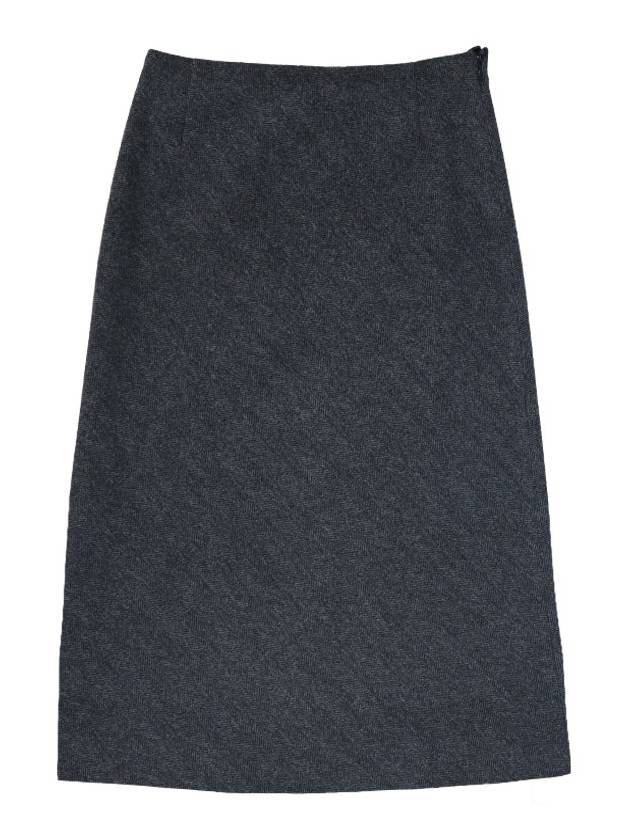 Herringbone A-Line Skirt Grey - MAISON MARGIELA - BALAAN 2