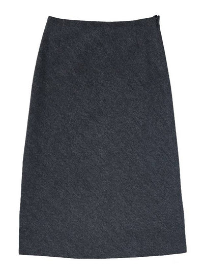 Herringbone A-Line Skirt Grey - MAISON MARGIELA - BALAAN 2