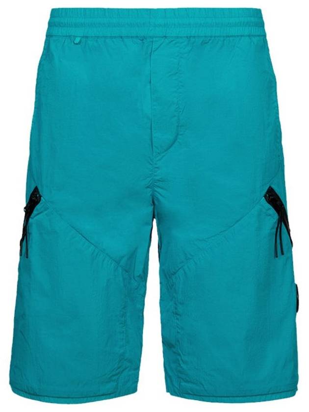 Chrome R Multi-Pocket Bermuda Shorts Blue - CP COMPANY - BALAAN 1