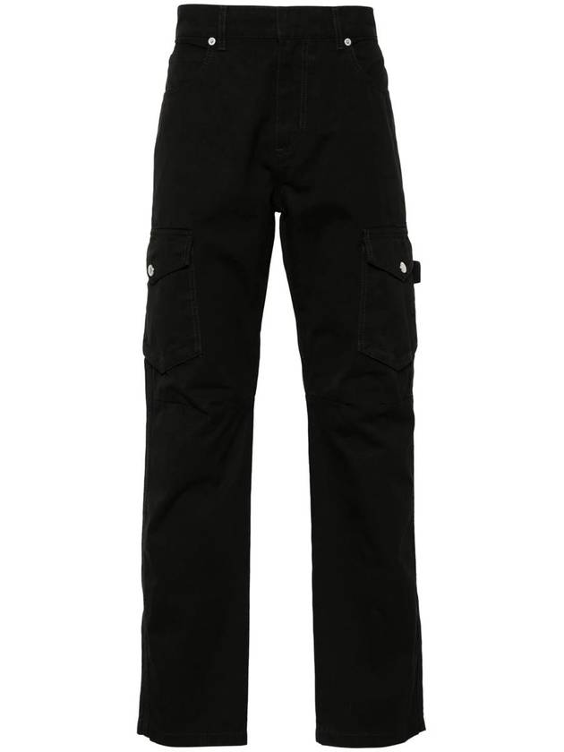 Balmain Tapered Trousers With Patch - BALMAIN - BALAAN 1