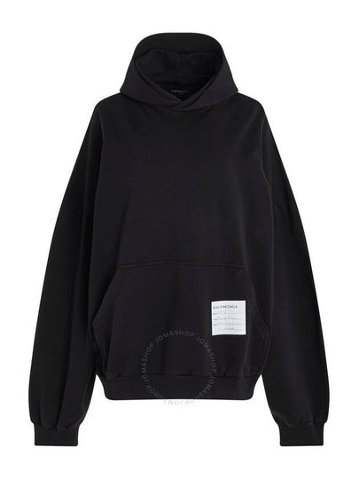 sample sticker round hood oversized black - BALENCIAGA - BALAAN 2