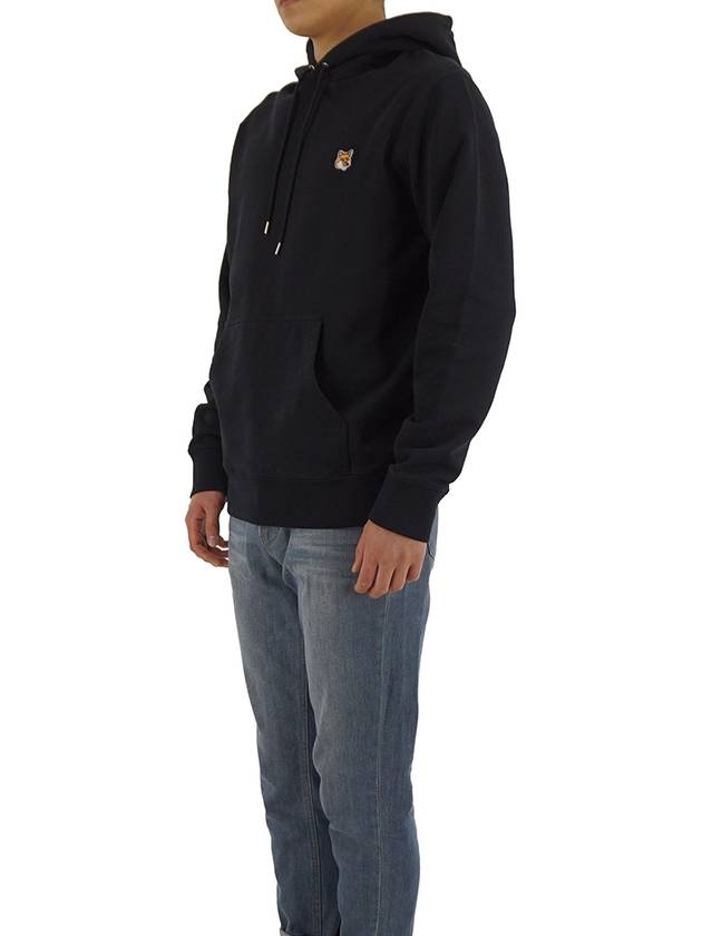 Fox Head Patch Regular Hoodie Black - MAISON KITSUNE - BALAAN 3