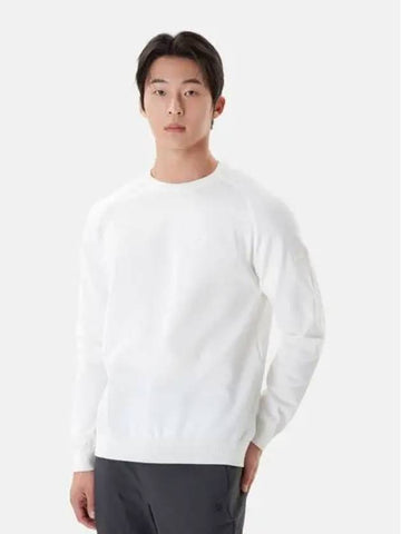 Dualis Fusion Flex Long Sleeve Sweater Cream SP321DHT91 - DESCENTE - BALAAN 1