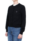 Bold Fox Head Patch Regular Cardigan Black - MAISON KITSUNE - BALAAN 5