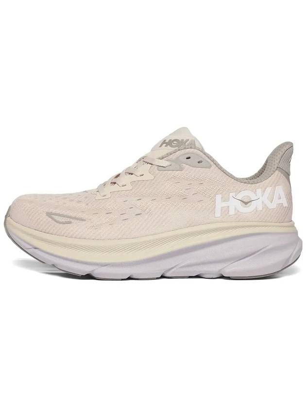 Hoka Men s Running Shoes Clifton 9 Oat Milk 1127895 OKB - HOKA ONE ONE - BALAAN 7