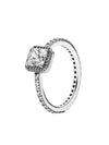 Square Sparkle Halo Ring Silver - PANDORA - BALAAN 1