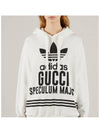 Adidas cotton hooded sweatshirt white - GUCCI - BALAAN 3