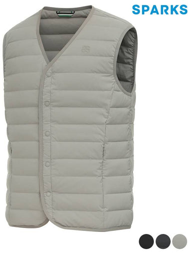 Goose Down Lightweight Padded Vest SN3MJV081 - SPARKS - BALAAN 1