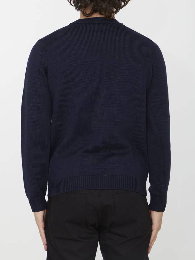 Merino Wool Jumper - ROBERTO COLLINA - BALAAN 4