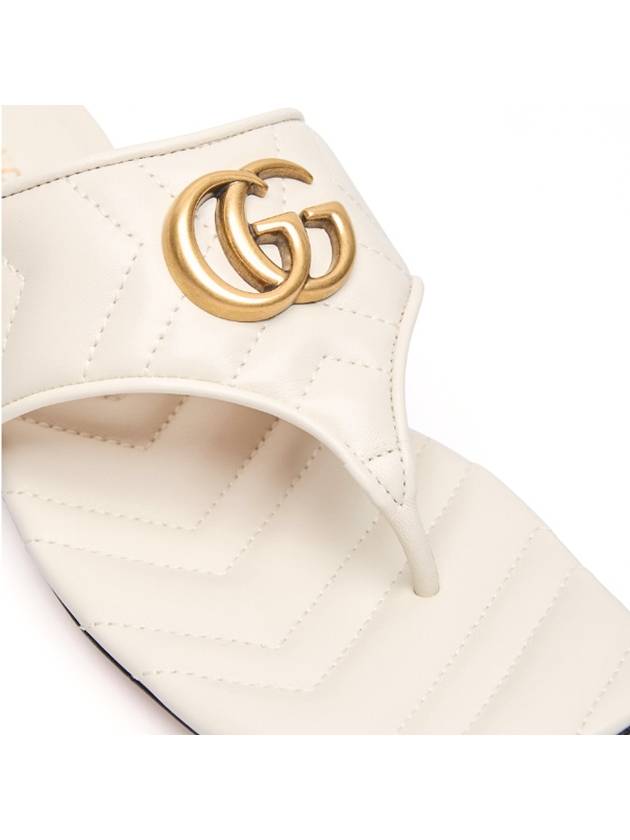 NB26 women's sandals quilted nappa thong sandals 776948BKO609049 - GUCCI - BALAAN 6