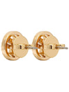 Miller Crystal Stud Earrings Gold - TORY BURCH - BALAAN 5