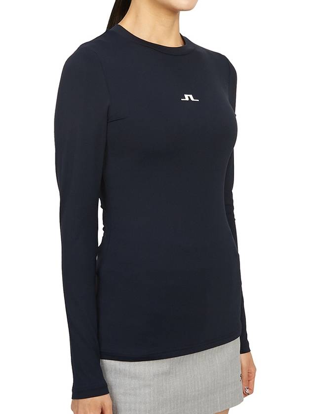 Golf Tekla Crew Neck Top GWJT08805 6855 Women's Tekla Crew Neck Top - J.LINDEBERG - BALAAN 4