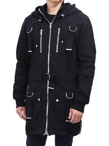 Hooded long parka 270507 - BALMAIN - BALAAN 1