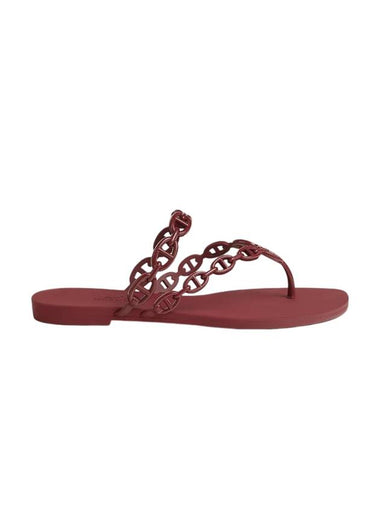 Island Sandals Rouge H - HERMES - BALAAN 1