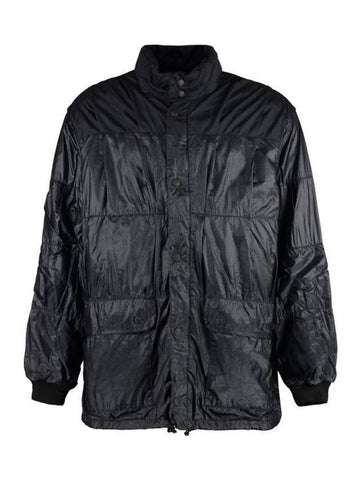 Exhaust Nylon Hooded Jacket Black - OUR LEGACY - BALAAN 1