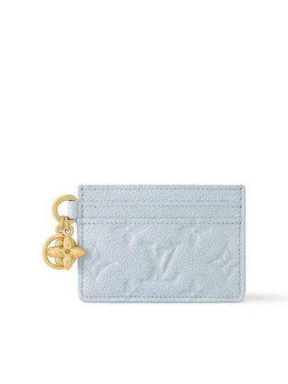 LV Charm Empreinte Monogram Card Wallet Blue - LOUIS VUITTON - BALAAN 2