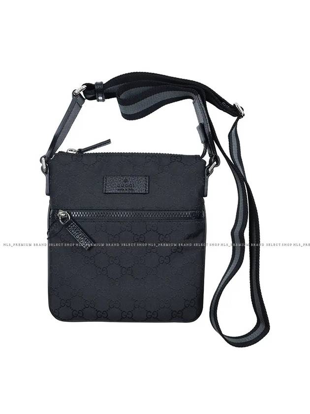 Micro GG Ssima Canvas Messenger Bag Black - GUCCI - BALAAN 4