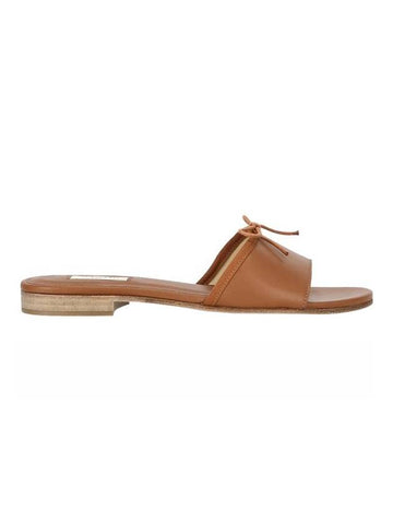 Terence Slide Sandals Slippers Camel Cuban - REPETTO - BALAAN 1