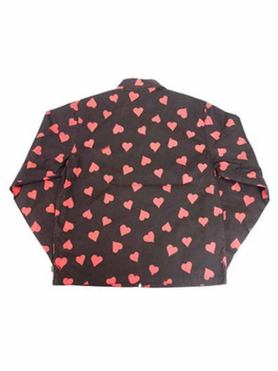 Heart Rayon Jacket Black HEARTS RAYON SHIRT - SUPREME - BALAAN 2