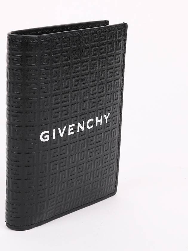 Black 4G logo men s card wallet - GIVENCHY - BALAAN 3