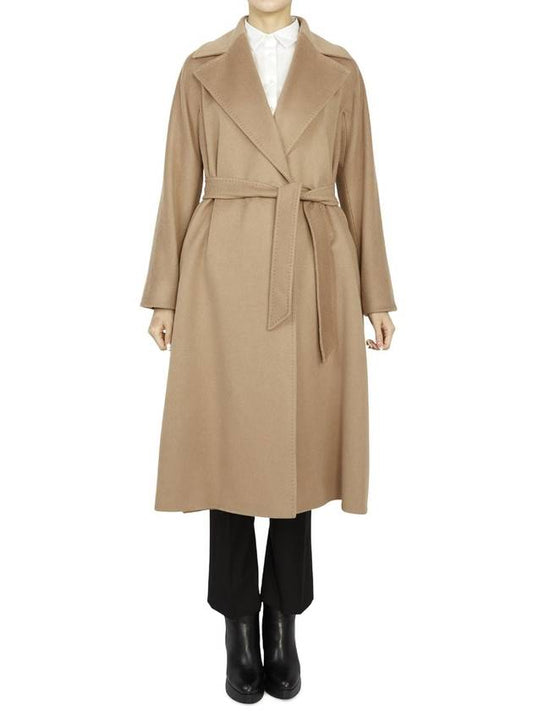 Umido Cashmere Single Coat Beige - MAX MARA - BALAAN 2