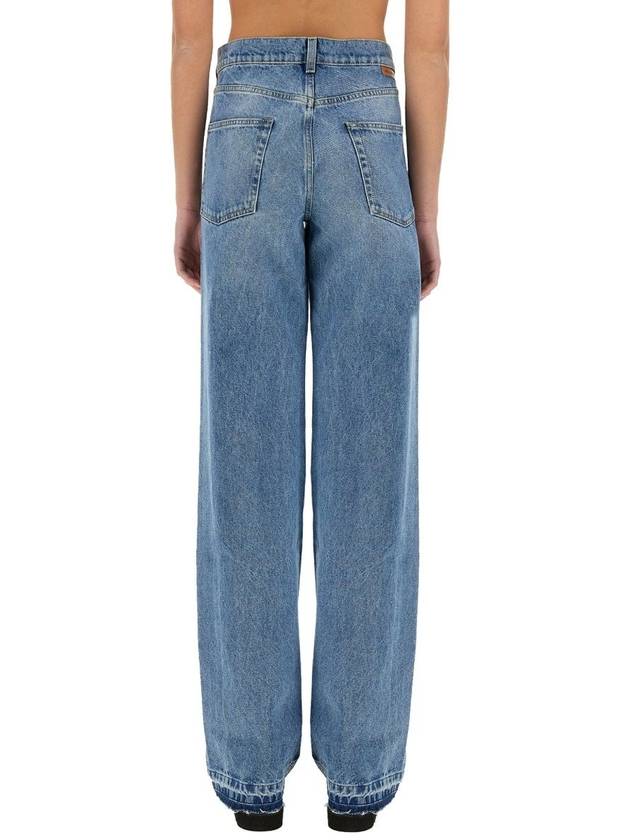 Stella McCartney Straight-Leg Jeans With Contrasting Panels - STELLA MCCARTNEY - BALAAN 8