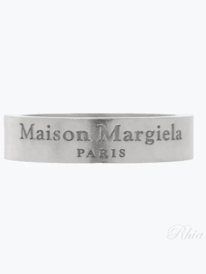 Logo Ring Silver SM1UQ0064 SV0091 951 - MAISON MARGIELA - BALAAN 2