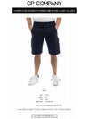 Waffen Bermuda Cargo Shorts Navy - CP COMPANY - BALAAN.