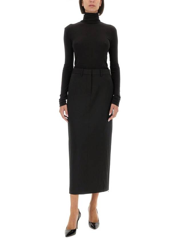 Helmut Lang Wool Skirt - HELMUT LANG - BALAAN 2