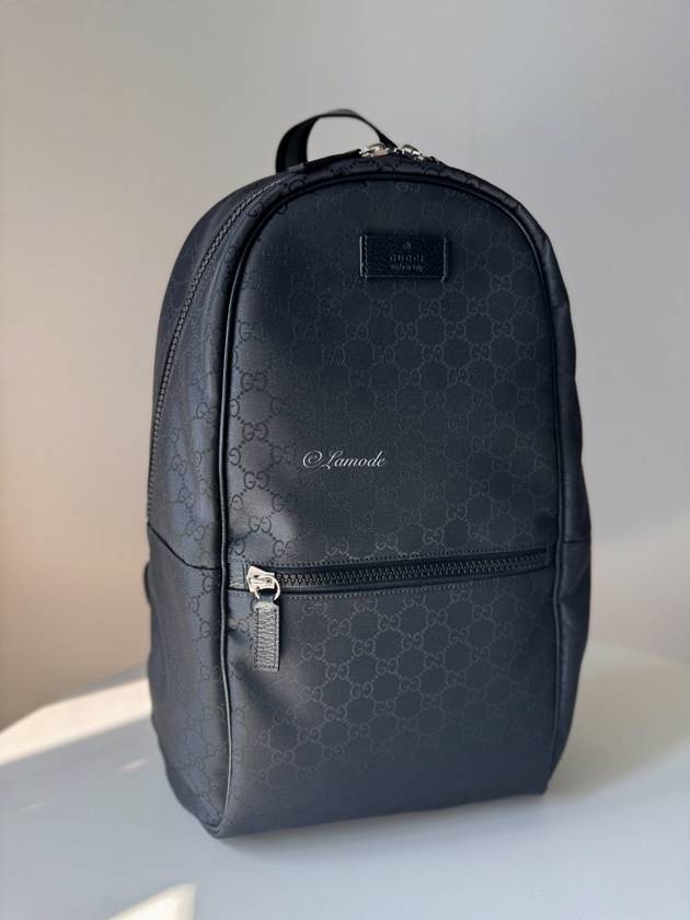 GG Pattern Nylon Backpack Black - GUCCI - BALAAN 3