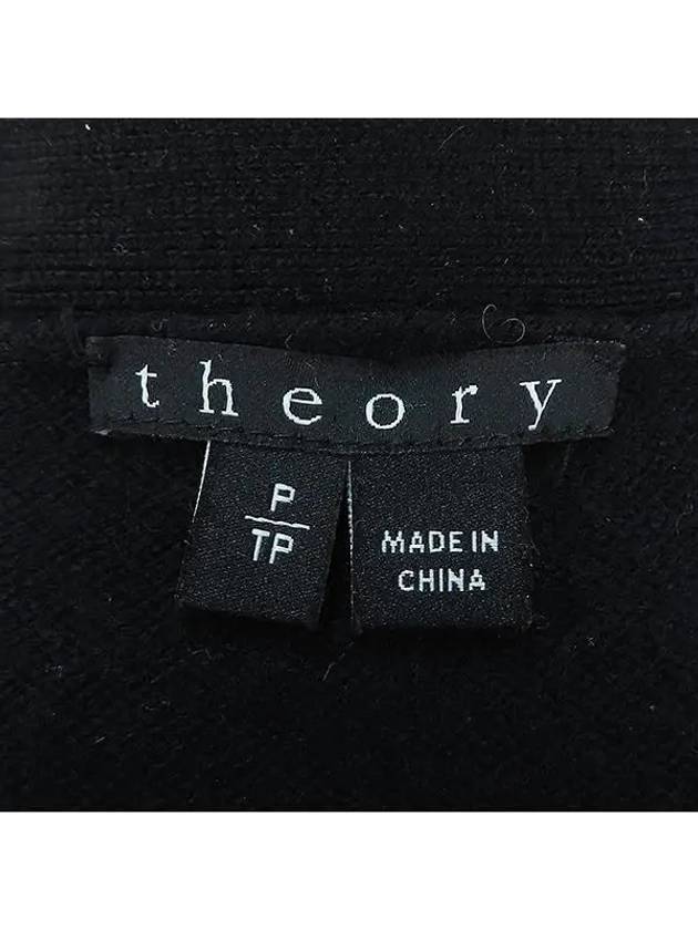 Black color cashmere women s long cardigan P - THEORY - BALAAN 3