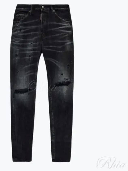 Black Warp Wash Cool Guy Jeans S74LB1562 D30009 900 - DSQUARED2 - BALAAN 1