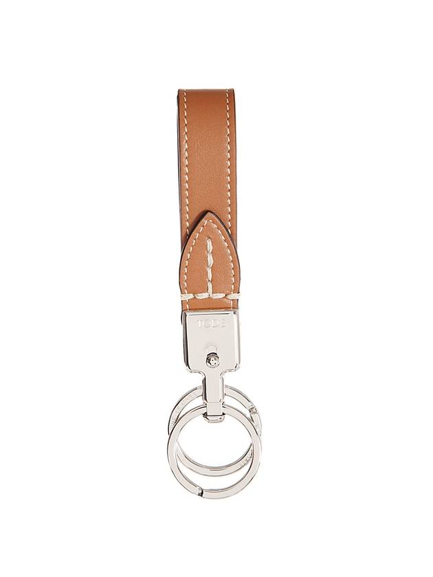 Leather Key Holder Brown - TOD'S - BALAAN.