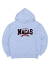 MACAS logo hoodwhite melange gray - MACASITE - BALAAN 1