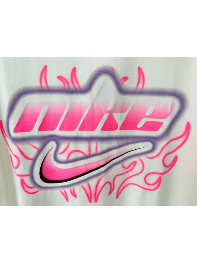 Sportswear Dance Oversized Short Sleeve T-Shirt White - NIKE - BALAAN 4