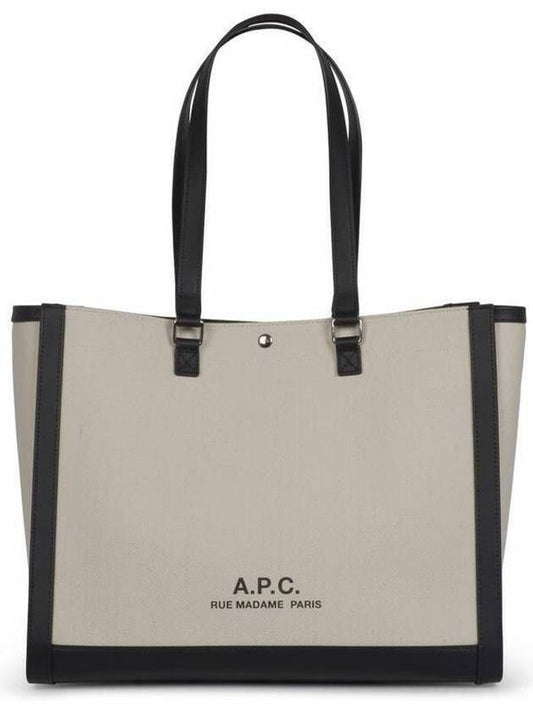 Camille 20 Shoulder Shopper Tote Bag Beige - A.P.C. - BALAAN 2