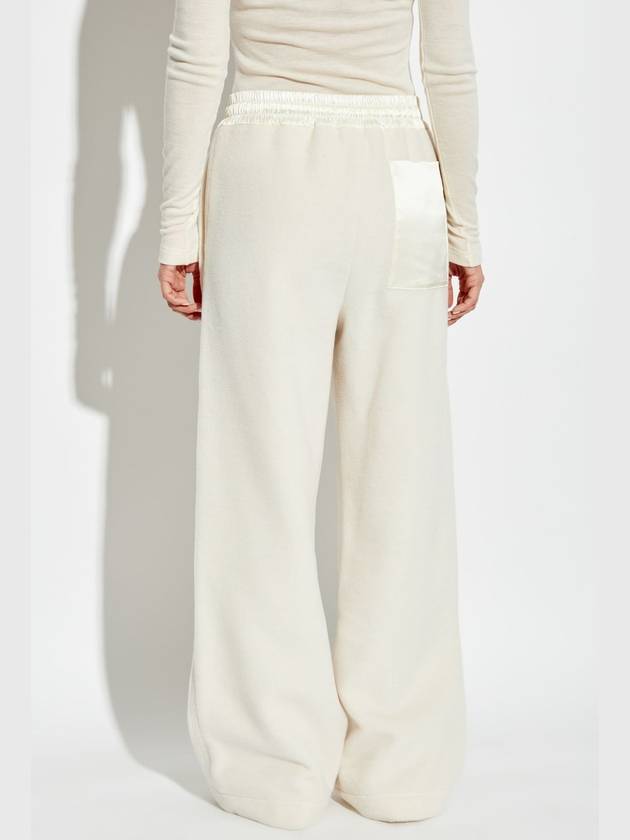 JIL SANDER+ Wool Trousers, Women's, Cream - JIL SANDER - BALAAN 4