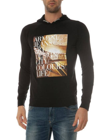 Armani Jeans Sweatshirt Hoodie - ARMANI JEANS - BALAAN 1