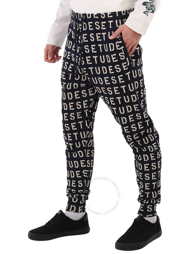 Etudes Men's Tempra Stencil Logo All-Over Pants, Size X-Small - ETUDES - BALAAN 2