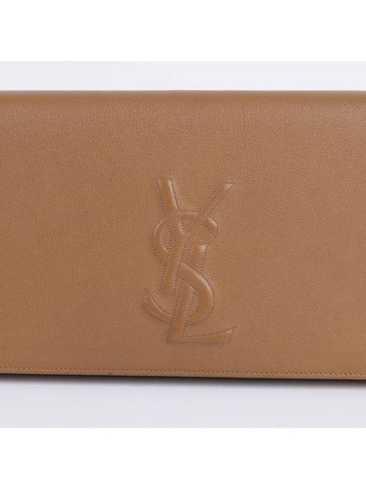 YSL Bel de Jour Brown Clutch Bag 361120 - SAINT LAURENT - BALAAN 2