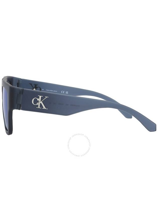 Calvin Klein Blue Browline Unisex Sunglasses CKJ22636S 405 53 - CALVIN KLEIN - BALAAN 3