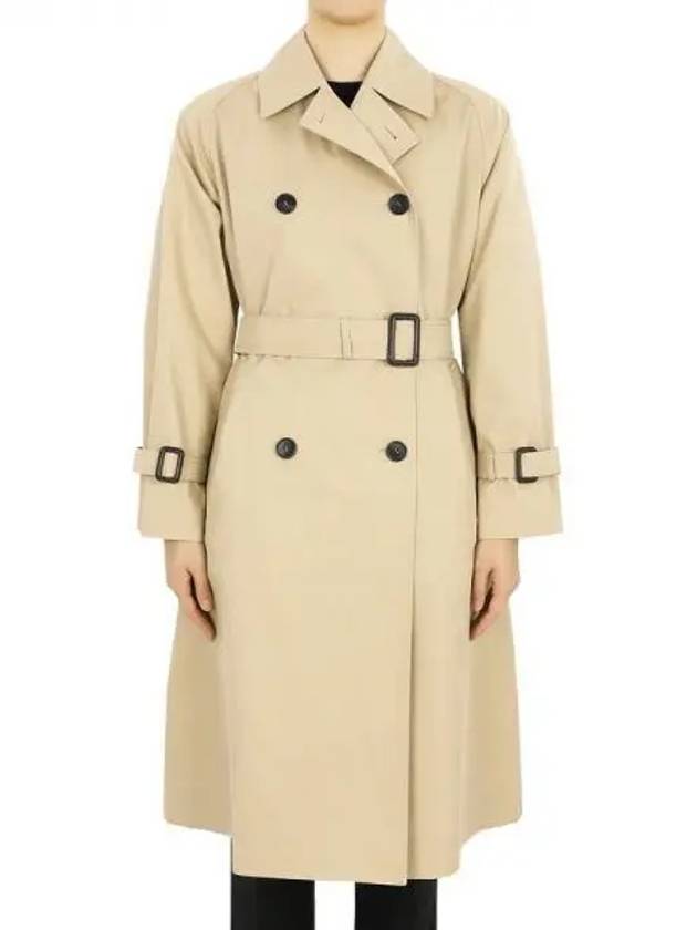 Women's Reversible Trench Coat Beige - MAX MARA - BALAAN 2