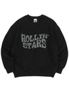 Rolling Star Sweatshirt Black - POLYGRAM - BALAAN 3