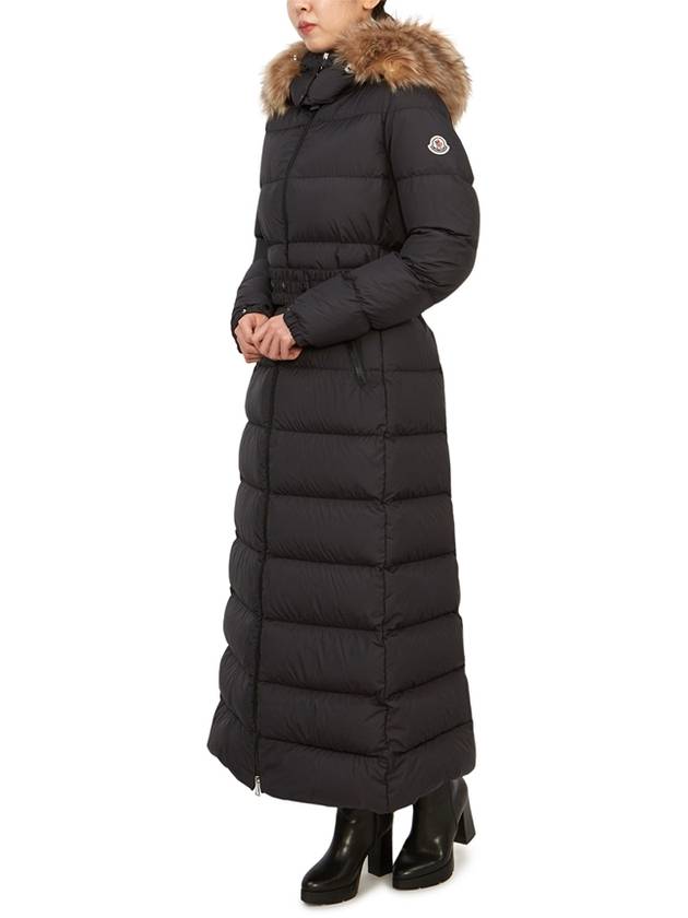 Fudson Long Down Padding Black - MONCLER - BALAAN 6